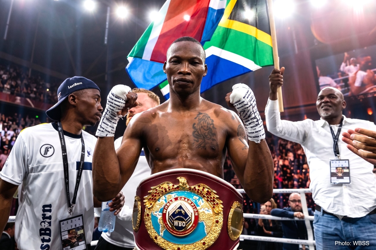 South Africa’s Former Boxing Champion Zolani Tete Shot Dead Outside His Home.