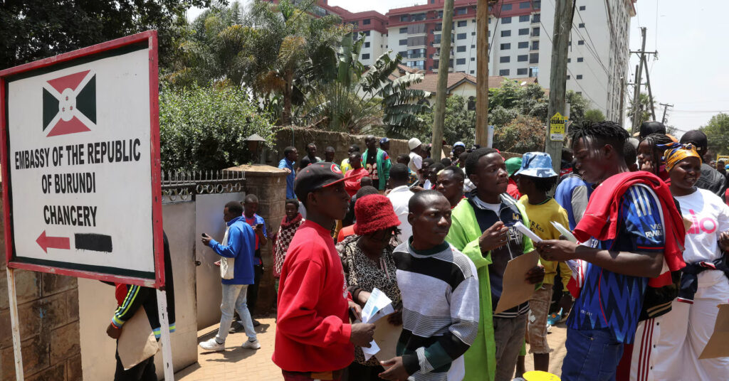 Burundians Seek to Leave Kenya as Ruto’s Foreign Trader Crackdown Takes Effect.