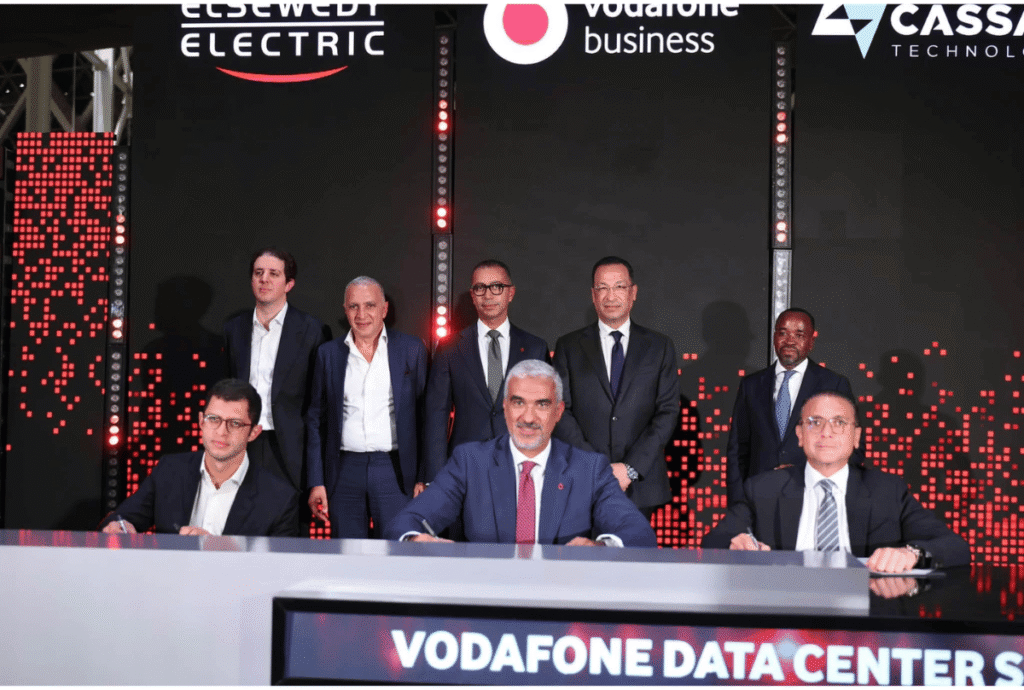 Egypt Partners With Vodafone, Elsewedy and Cassava on $1 Billion Data Centre Investment.