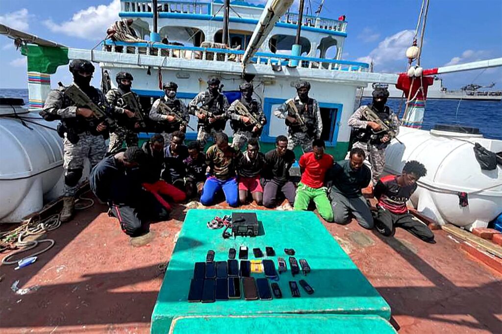 Somali Pirates Kill Five Crew Members Before Hijacked Tanker Is Rescued.
