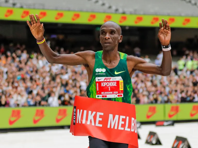 Eliud Kipchoge Wins Melbourne Marathon for First Marathon Victory in Three Years.